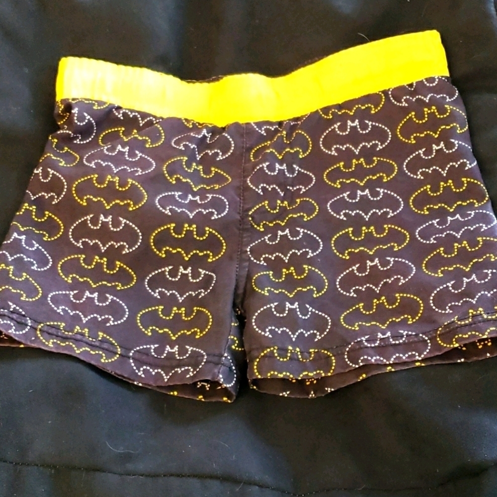 DC Comics Batman Swim Trunks Size 2T